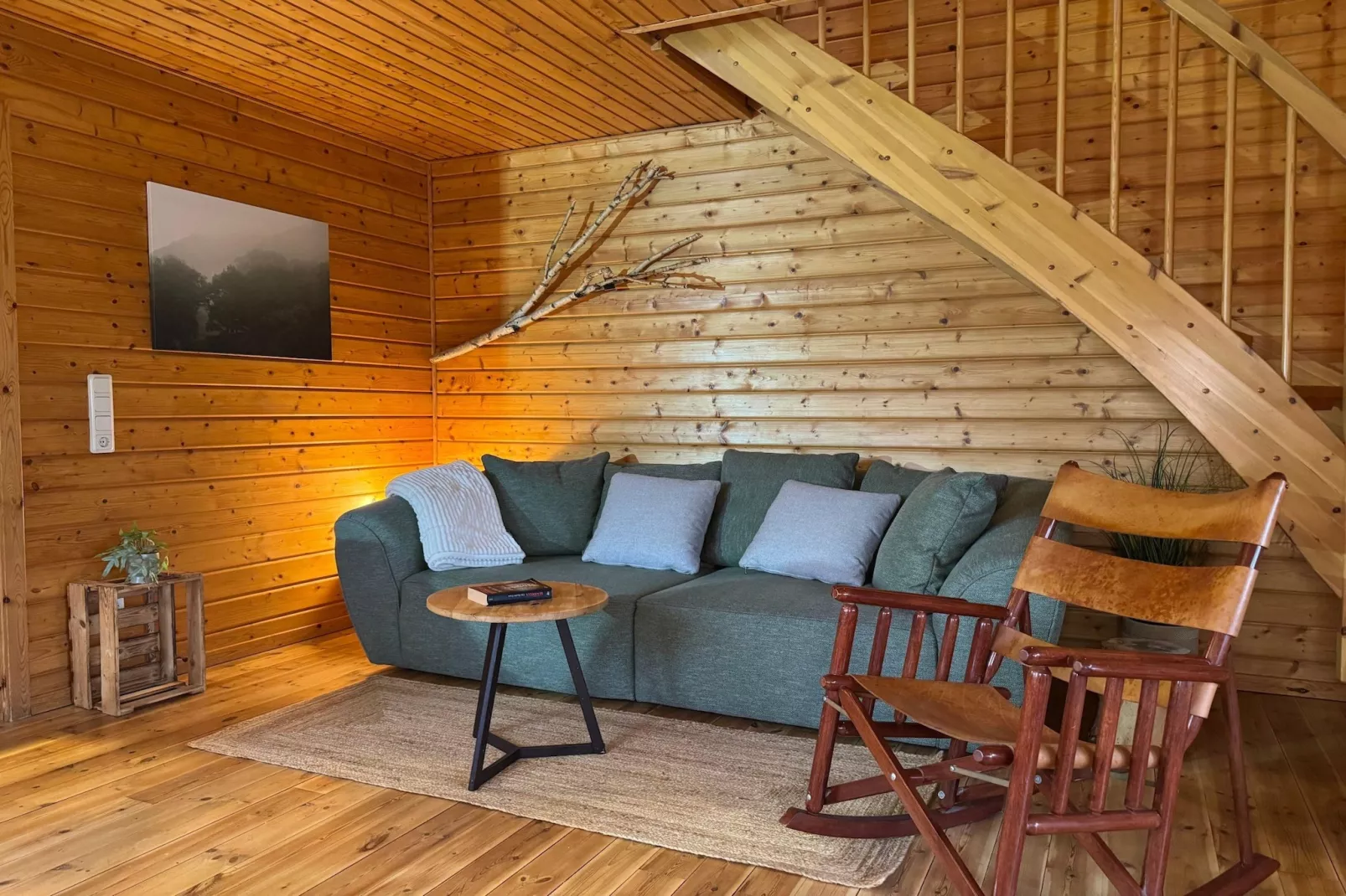 Ferienhaus in Hasselfelde - Haus 40 Blauvogel-Woonkamer