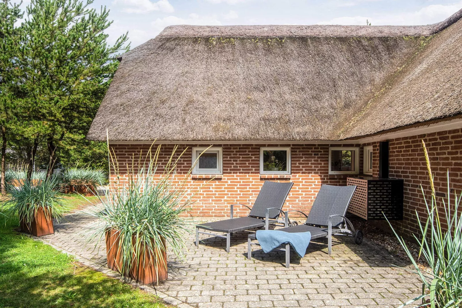 10 persoons vakantie huis in Nørre Nebel-Buitenlucht