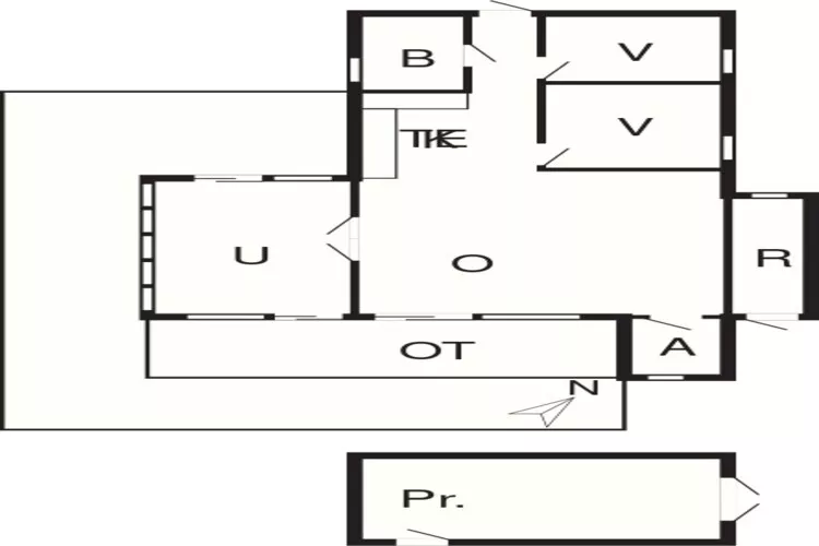 6 persoons vakantie huis in Hadsund-Plattegrond