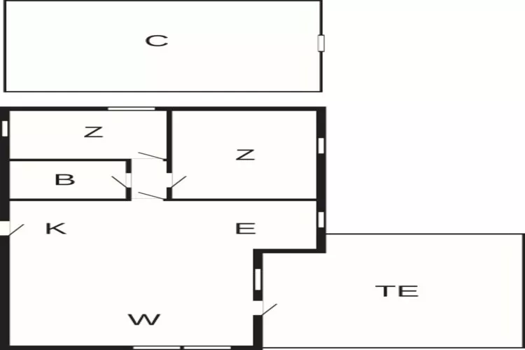 Gezellig strandverblijf -- By Traum Ferienwohnungen-Plattegrond