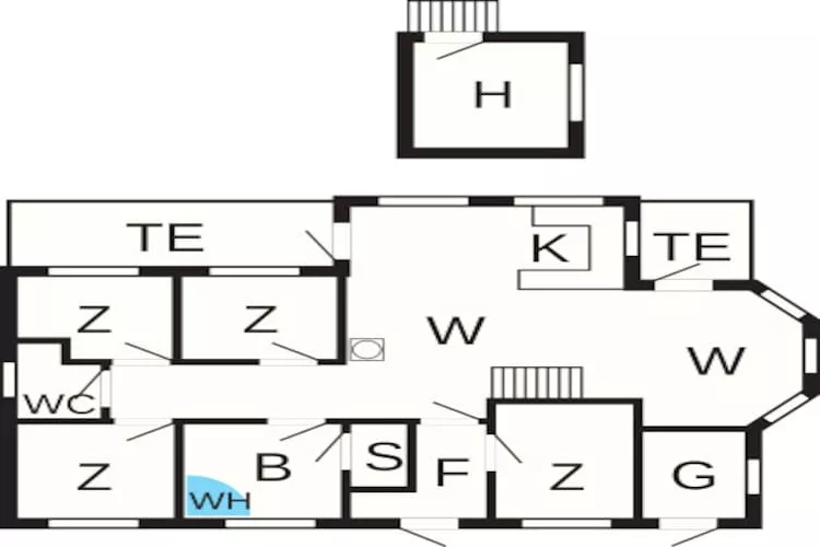 10 persoons vakantie huis in Thisted-By Traum-Plattegrond