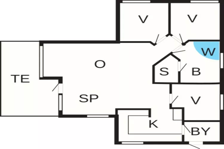 6 persoons vakantie huis in Hemmet-By Traum-Plattegrond