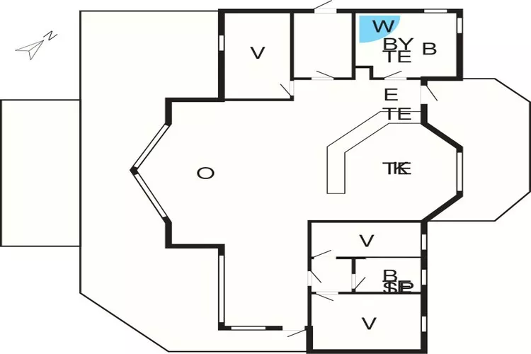 9 persoons vakantie huis in Gørlev-By Traum-Plattegrond