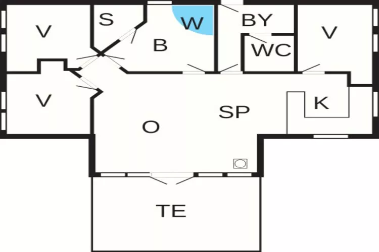 6 persoons vakantie huis in Hadsund-By Traum-Plattegrond