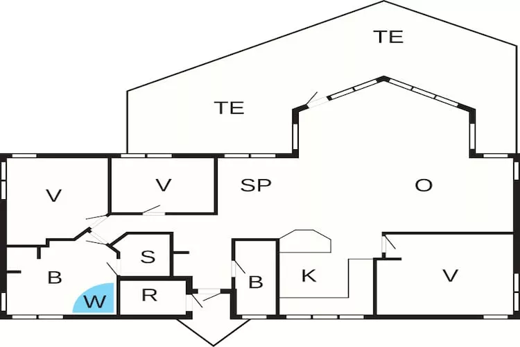 9 persoons vakantie huis in Væggerløse-By Traum-Plattegrond
