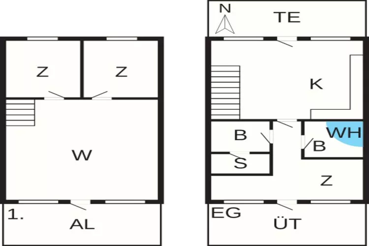 6 persoons vakantie huis in Hemmet-By Traum-Plattegrond