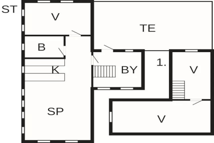 6 persoons vakantie huis in Læsø-By Traum-Plattegrond
