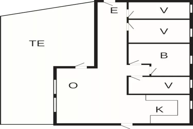 6 persoons vakantie huis in Børkop-By Traum-Plattegrond