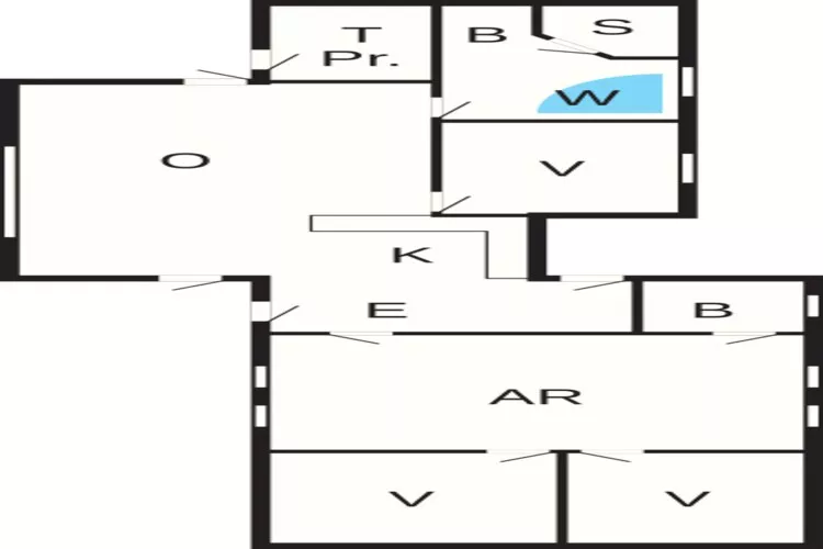 8 persoons vakantie huis in Løkken-By Traum-Plattegrond