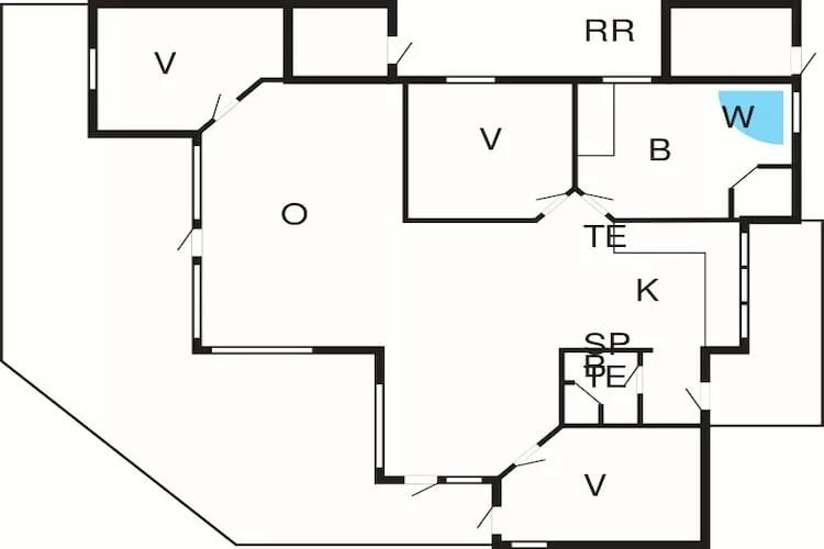 Ruim familieverblijf -- By Traum Ferienwohnungen-Plattegrond
