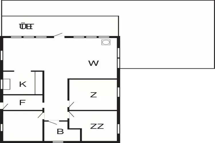 6 persoons vakantie huis in Jerup-By Traum-Plattegrond
