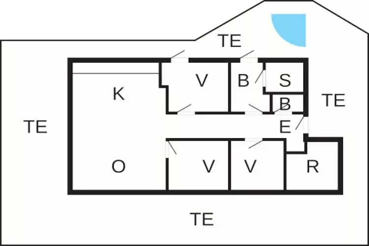 8 persoons vakantie huis in Vestervig-By Traum-Plattegrond