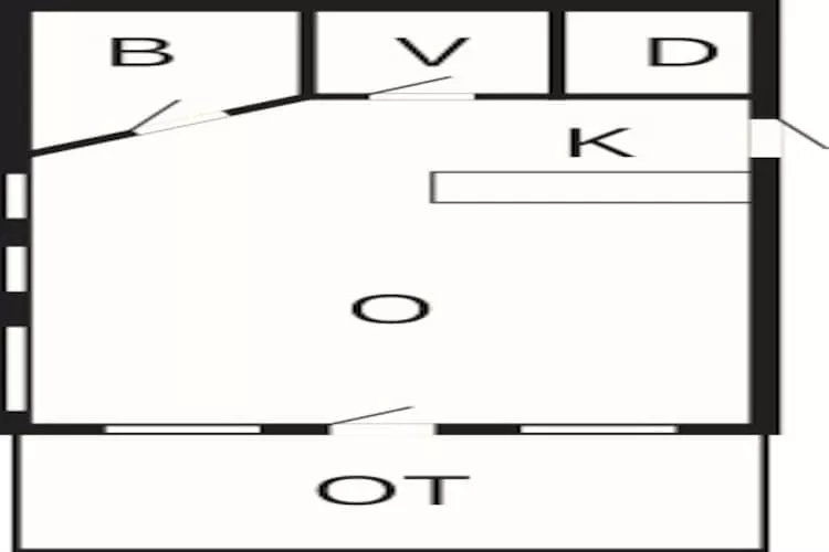2 persoons vakantie huis in Tarm-By Traum-Plattegrond