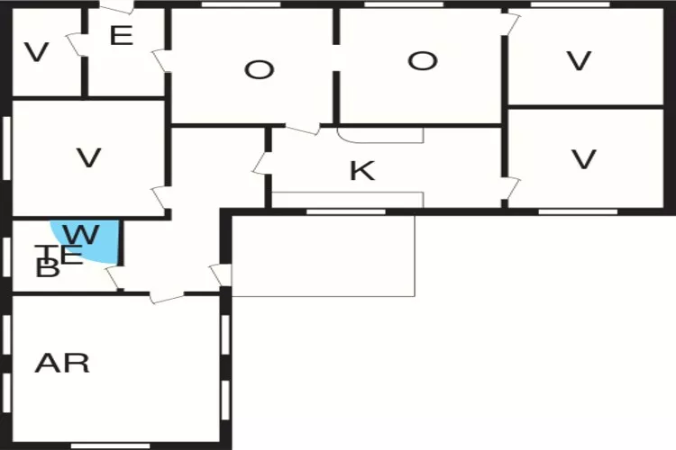 Sfeervolle retraite op Mando -- By Traum Ferienwohnungen-Plattegrond
