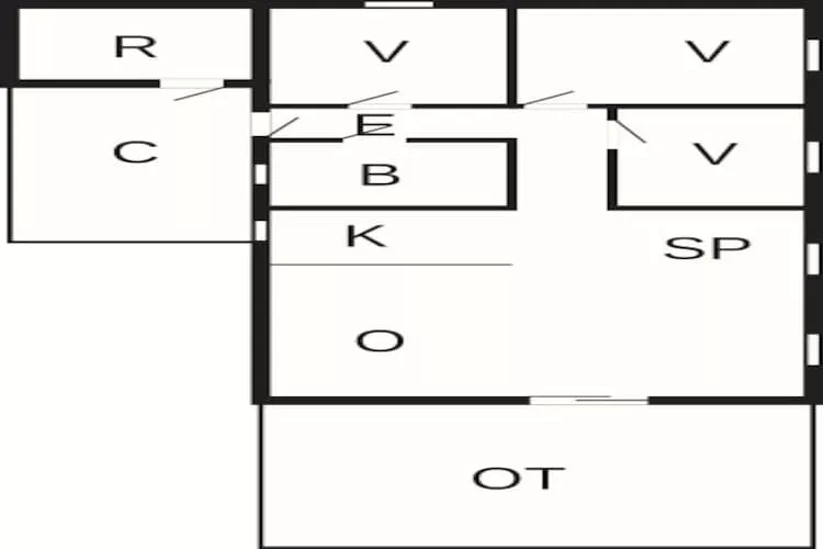 6 persoons vakantie huis in Væggerløse-By Traum-Plattegrond