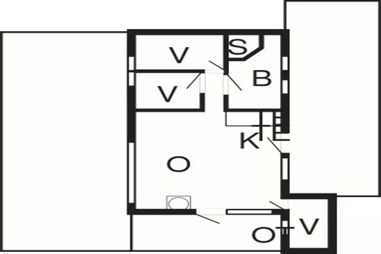 Gerestaureerd zomerhuis in Hejlsminde -- By Traum Ferienwohnungen-Plattegrond