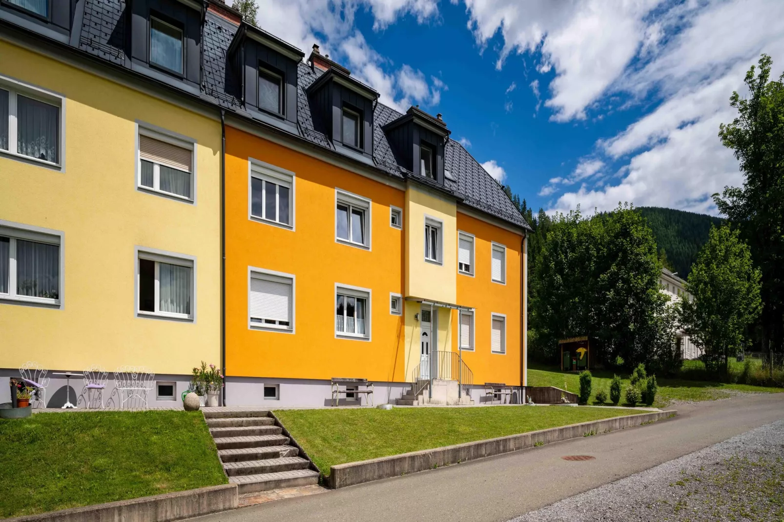 Apartment Grebenzen-Buitenkant zomer