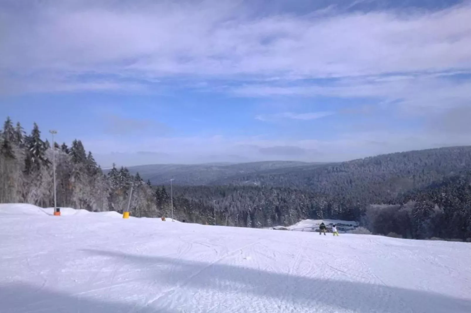 Veste Coburg Blick-Gebied winter 20km