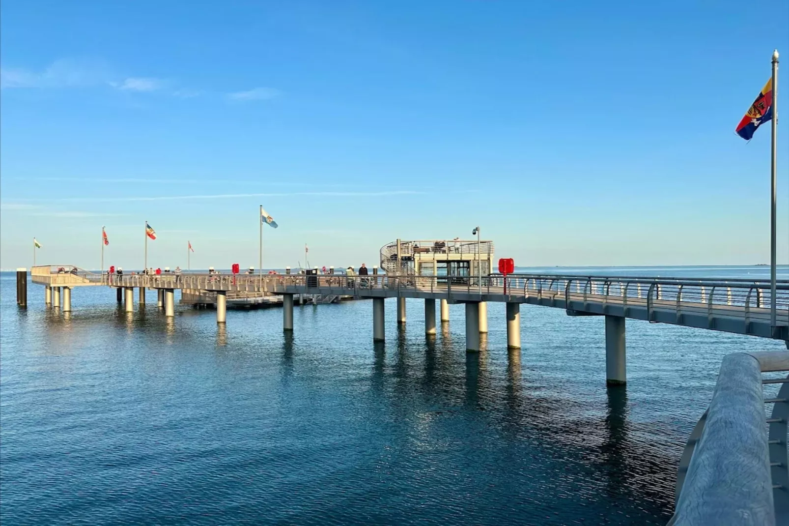 Apartment Wyk auf Föhr2-Raum-App Nr 3 Harckens-Gebieden zomer 1km