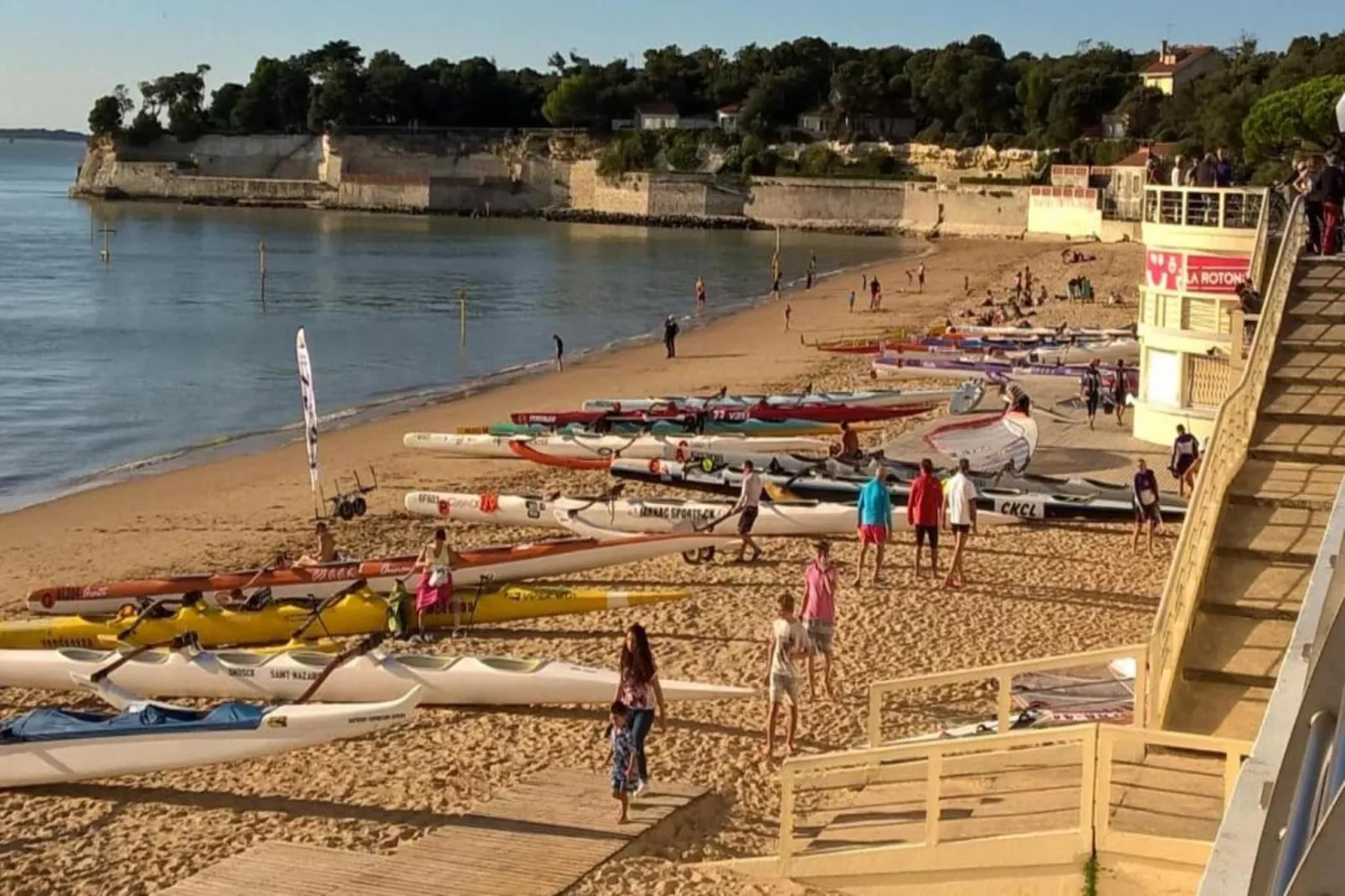 Les Terrasses de Fort Boyard 4-Gebieden zomer 1km
