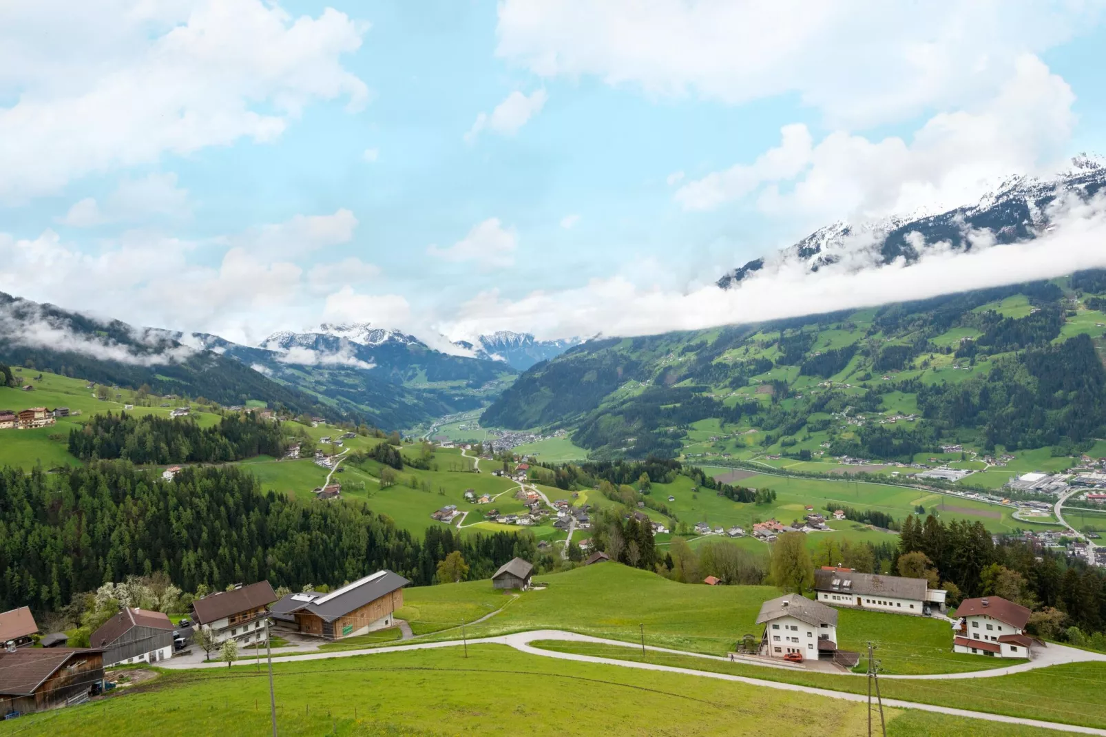 Ahornblick 8PAX-Gebieden zomer 1km