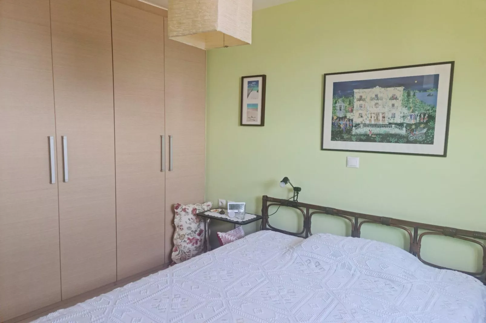 Beautiful House-Apartment Sea-Front Likoporia Korinthias-Slaapkamer