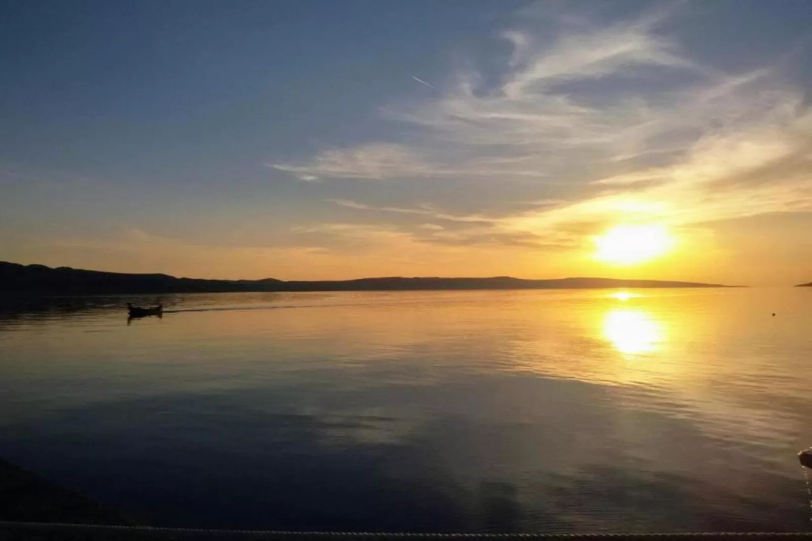 Dalmatian house Sukosan-Gebieden zomer 1km