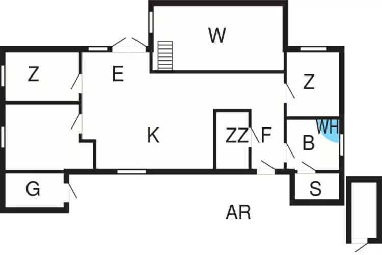 8 persoons vakantie huis in Saltum-By Traum-Plattegrond