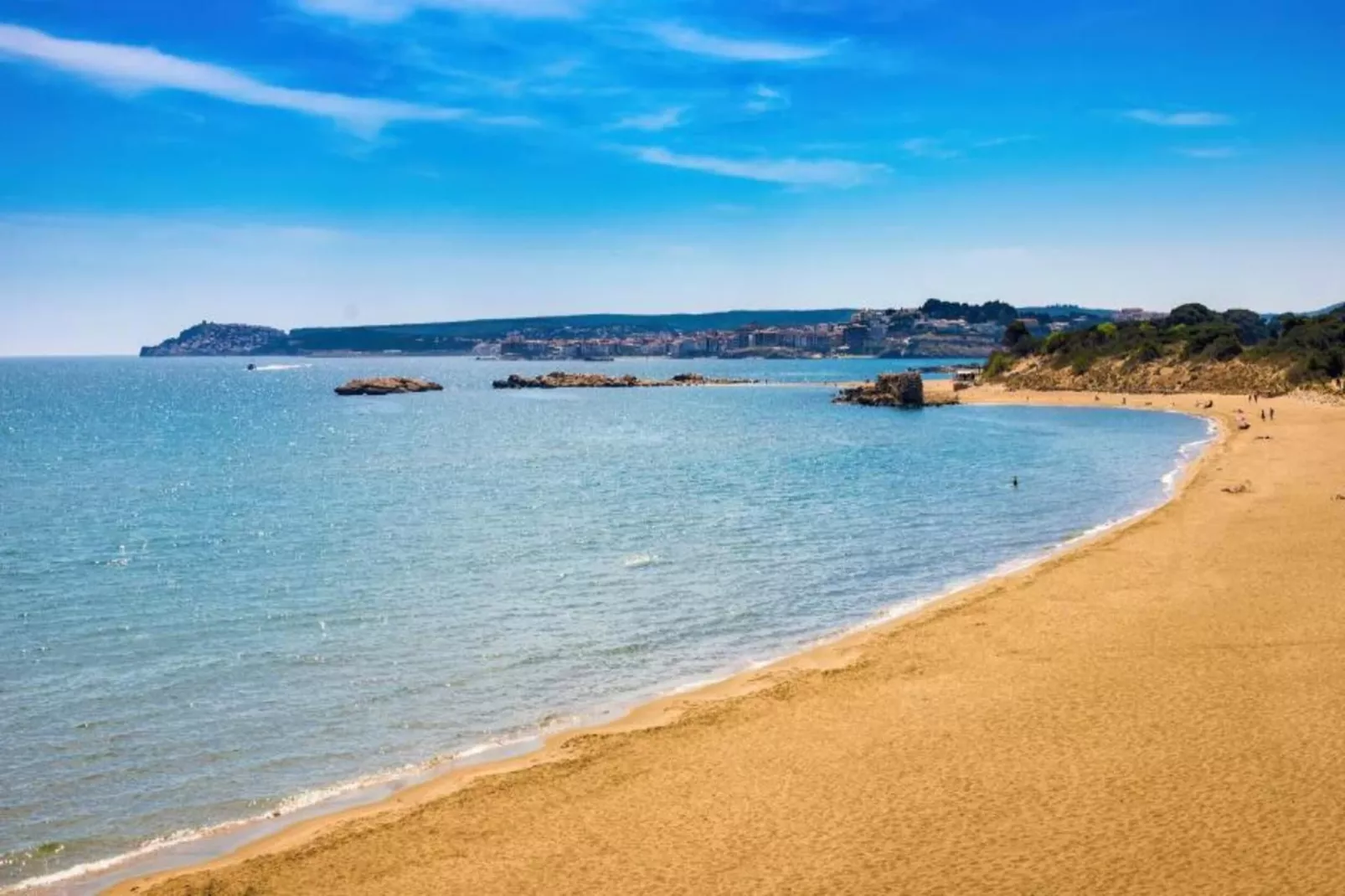 Casa con piscina y jardín L'Escala-Gebieden zomer 5km