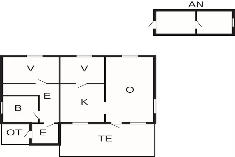 7 persoons vakantie huis in Rossfjordstraumen-Plattegrond