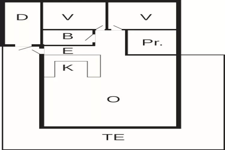 5 persoons vakantie huis in Drangedal-By Traum-Plattegrond