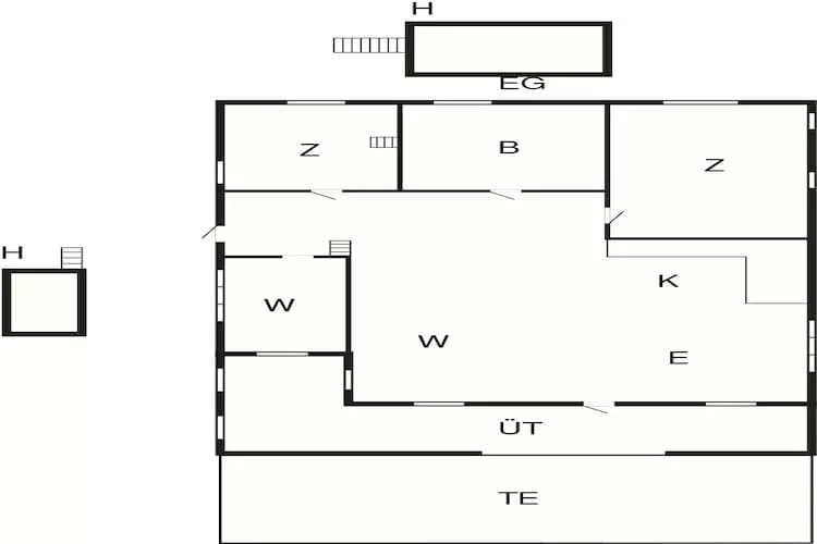 7 persoons vakantie huis in Løgstør-By Traum-Plattegrond