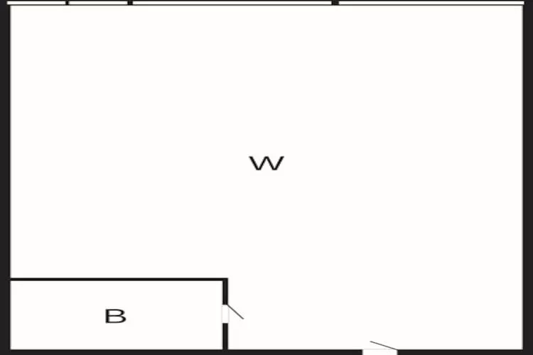 1 room,G.Floor/1.,Standard-Plattegrond