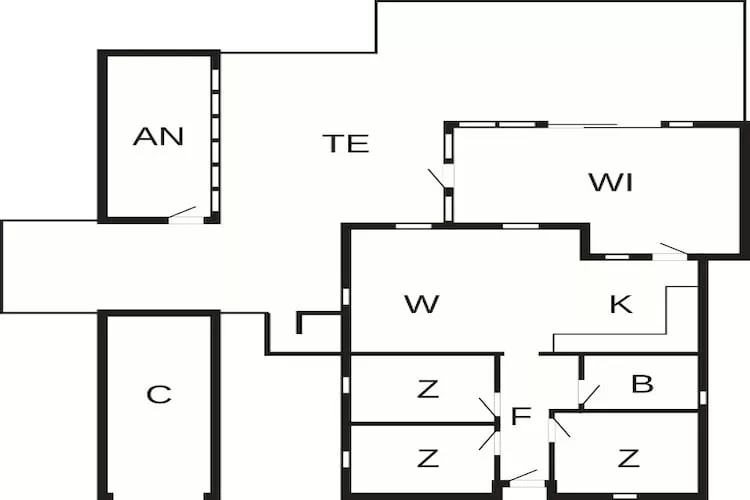 4 sterren vakantie huis in Væggerløse-By Traum-Plattegrond