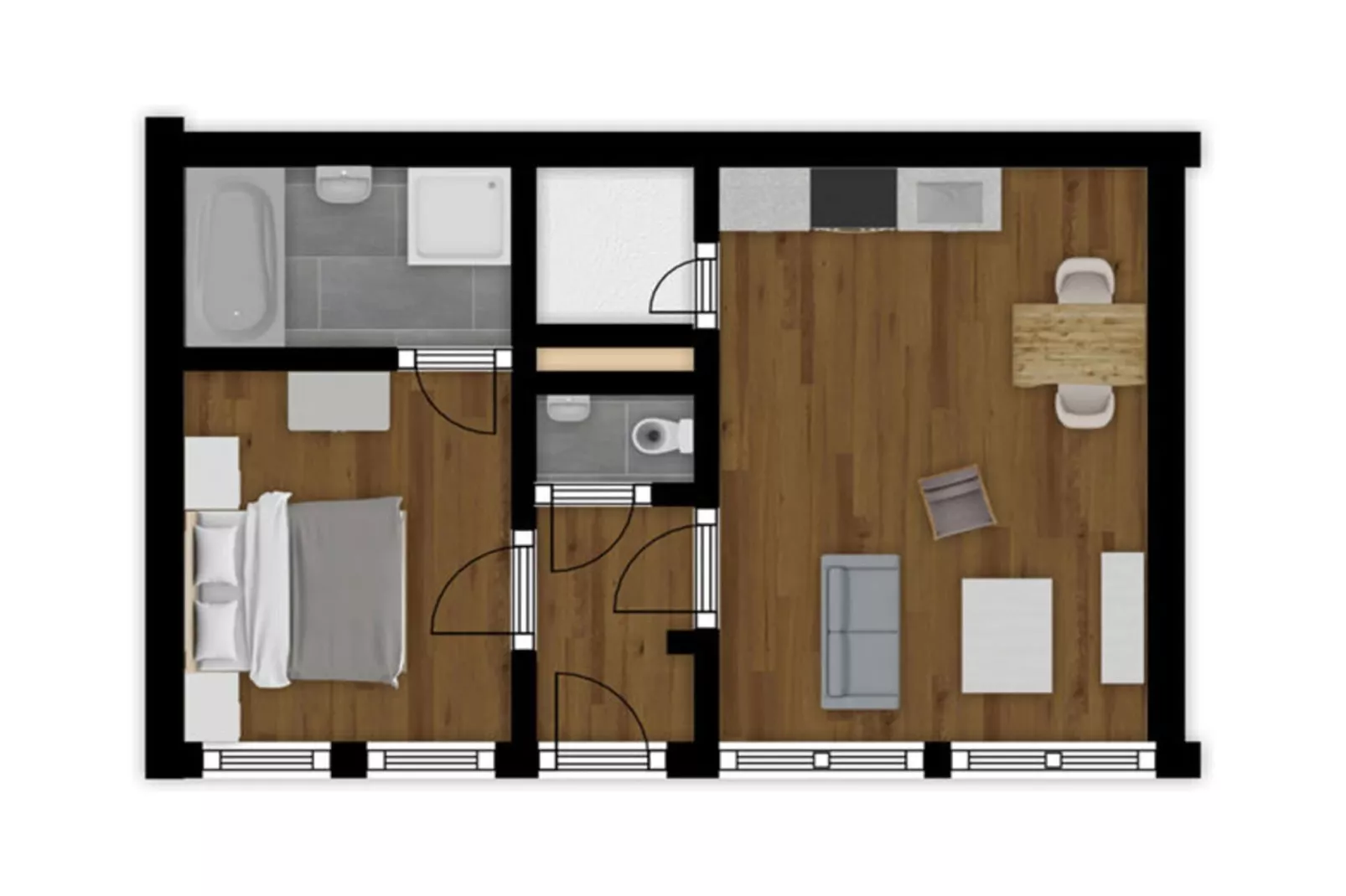 Resort Maastricht 21-Plattegrond