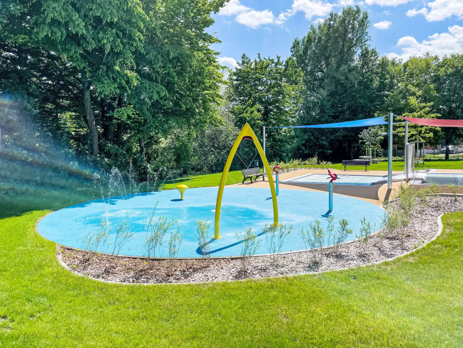 Campingplatz an der Altmühl-Buiten