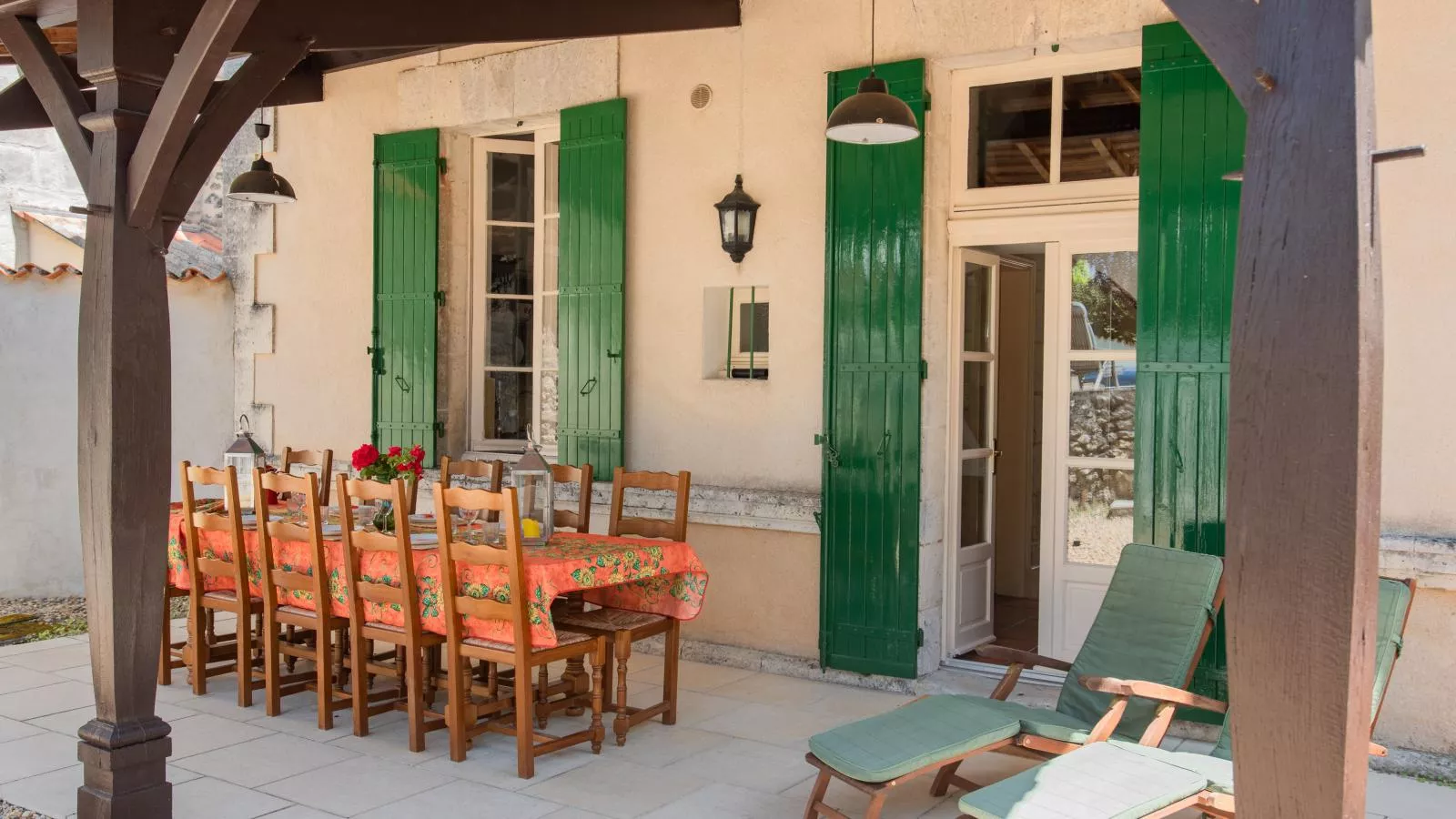 Gite Le Presbytère-Terrasbalkon