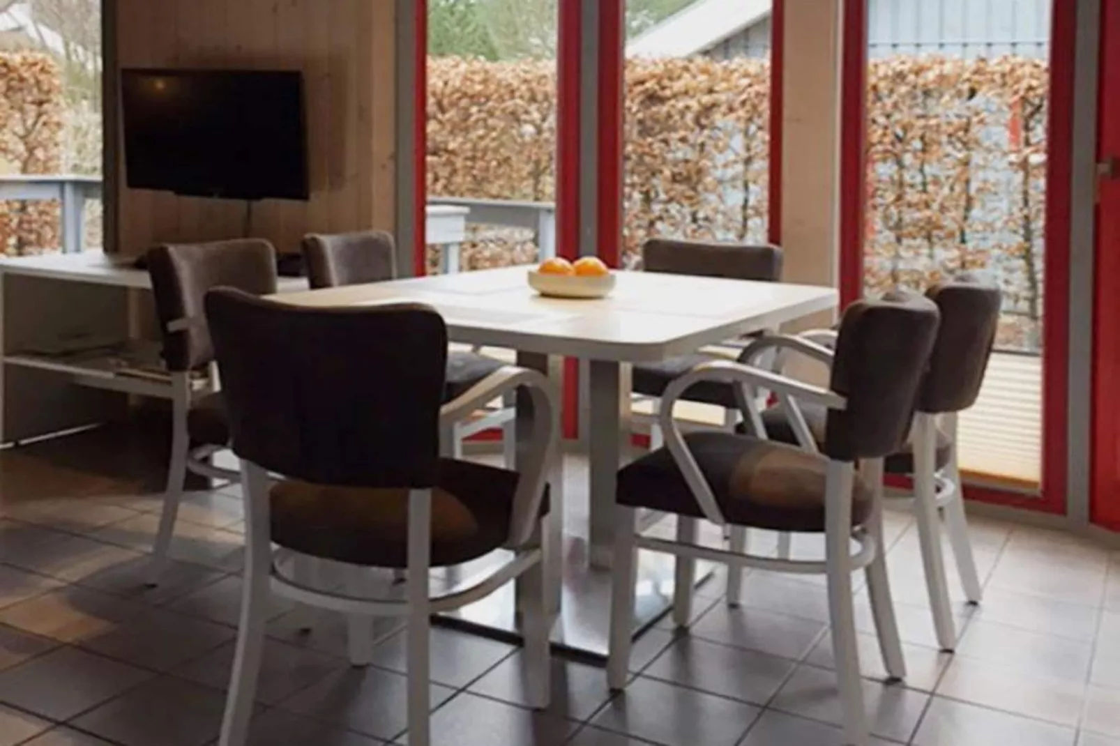 FH Wildgans Comfort mit Sauna & Kaminofen 81 qm 156-Eetkamer