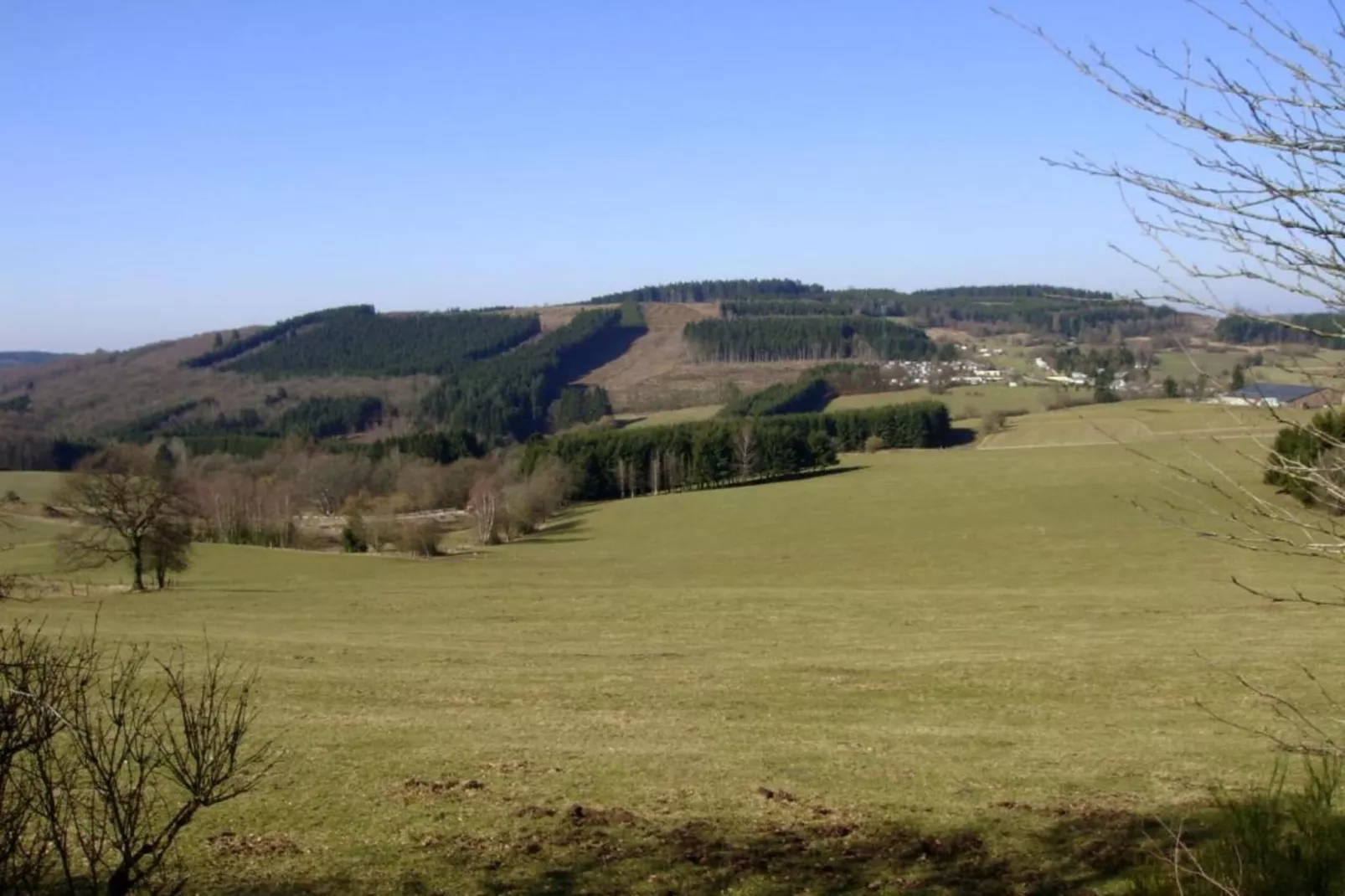 Ranger Lodge-Gebieden zomer 5km