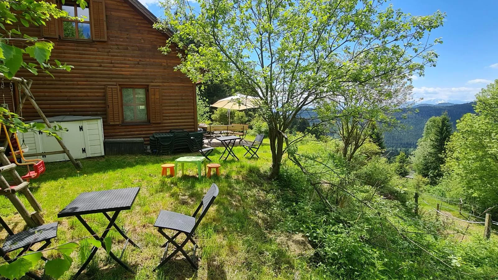 Sternenchalet-Tuinen zomer