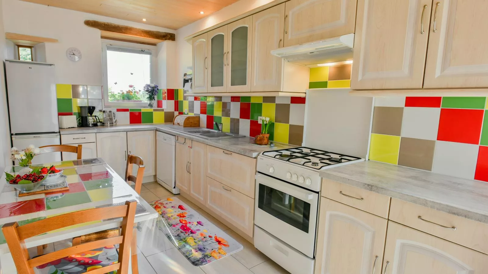 Maison des Yourtes-Keuken