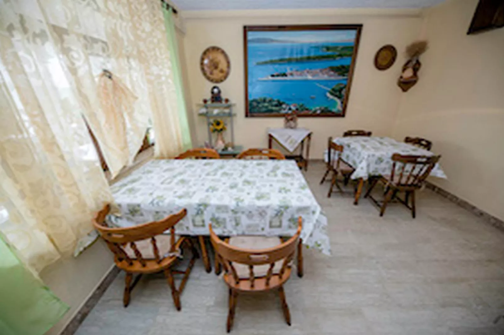 Apartments & Rooms Green Bay - Double Room with Balcony and Sea View (Room 3)