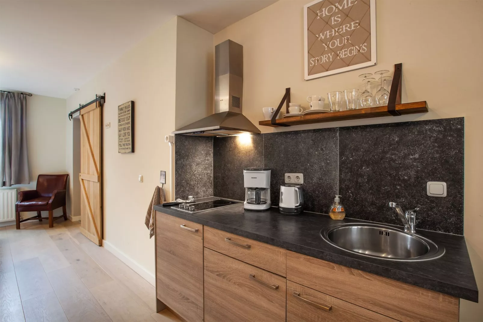 Luxe appartement Nous - Begane grond