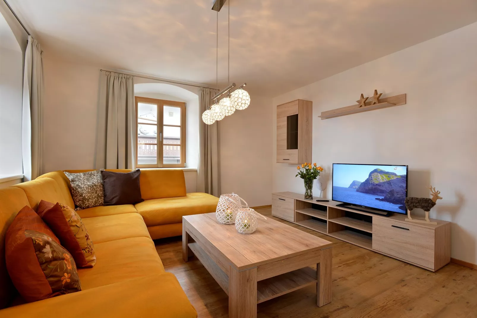 Jägerhaus Appartements-Woonkamer