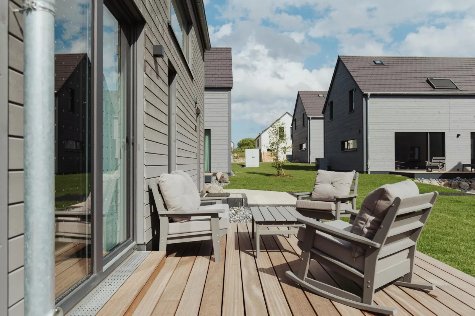 Rügen Resørt Sagard-Terrasbalkon
