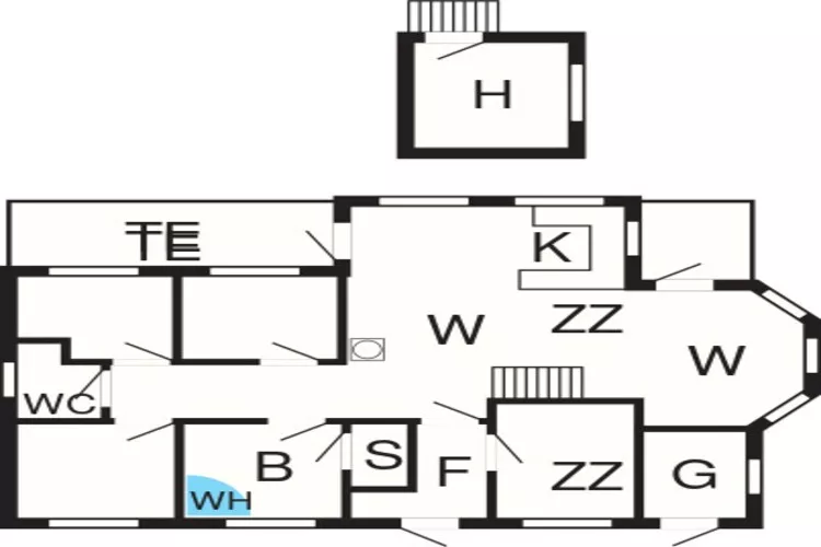 10 persoons vakantie huis in Thisted-By Traum-Plattegrond