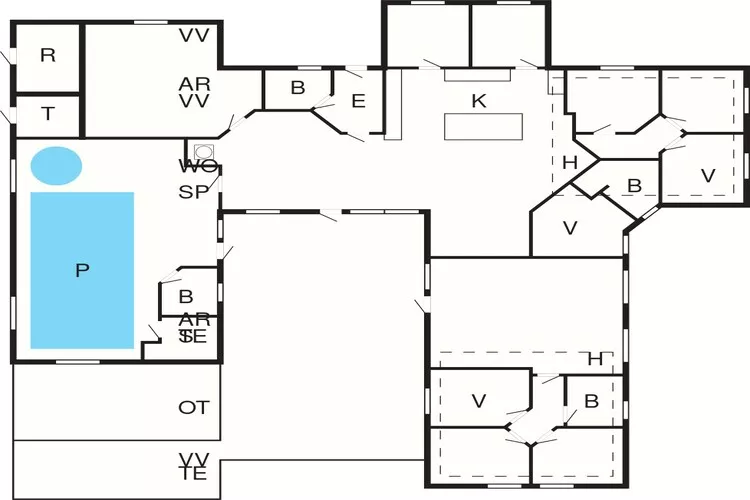 Luxe retraite Nr. Lyngby -- By Traum Ferienwohnungen-Plattegrond