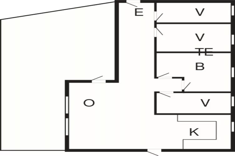 6 persoons vakantie huis in Børkop-By Traum-Plattegrond