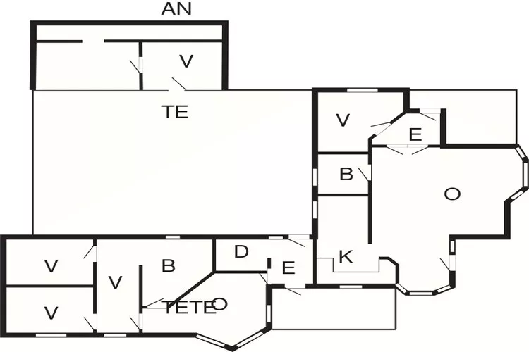 Ruim familieverblijf -- By Traum Ferienwohnungen-Plattegrond