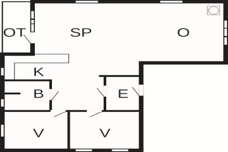 5 persoons vakantie huis in Løkken-By Traum-Plattegrond